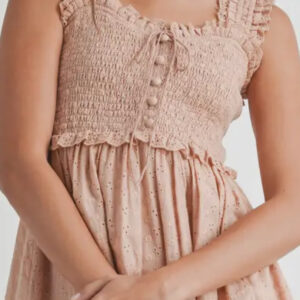 100% cotton chic dress