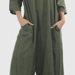 100% linen jumper women