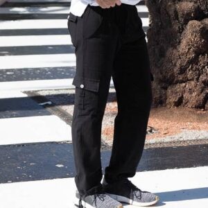 100% Cotton St. Vincent Pants (Black Peruvian Pima Cotton)
