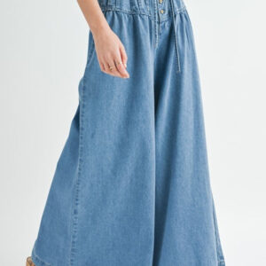 wide retro pants women 100% cotton